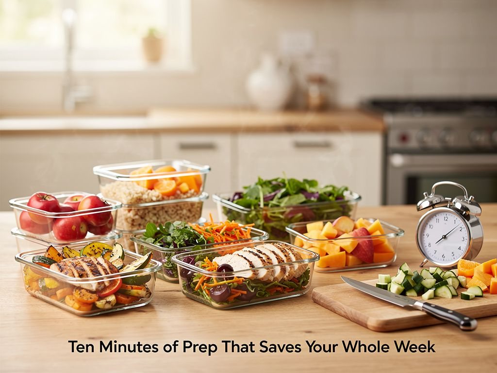 Ten Minutes of Prep That Saves Your Whole Week