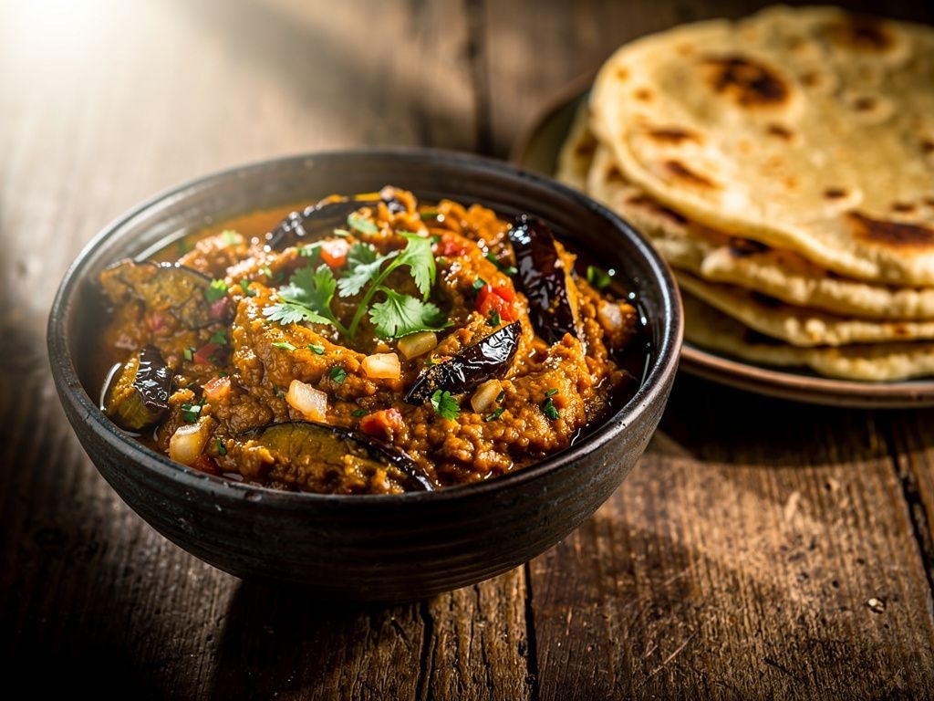 Baingan Bharta (Smoky Mashed Eggplant)