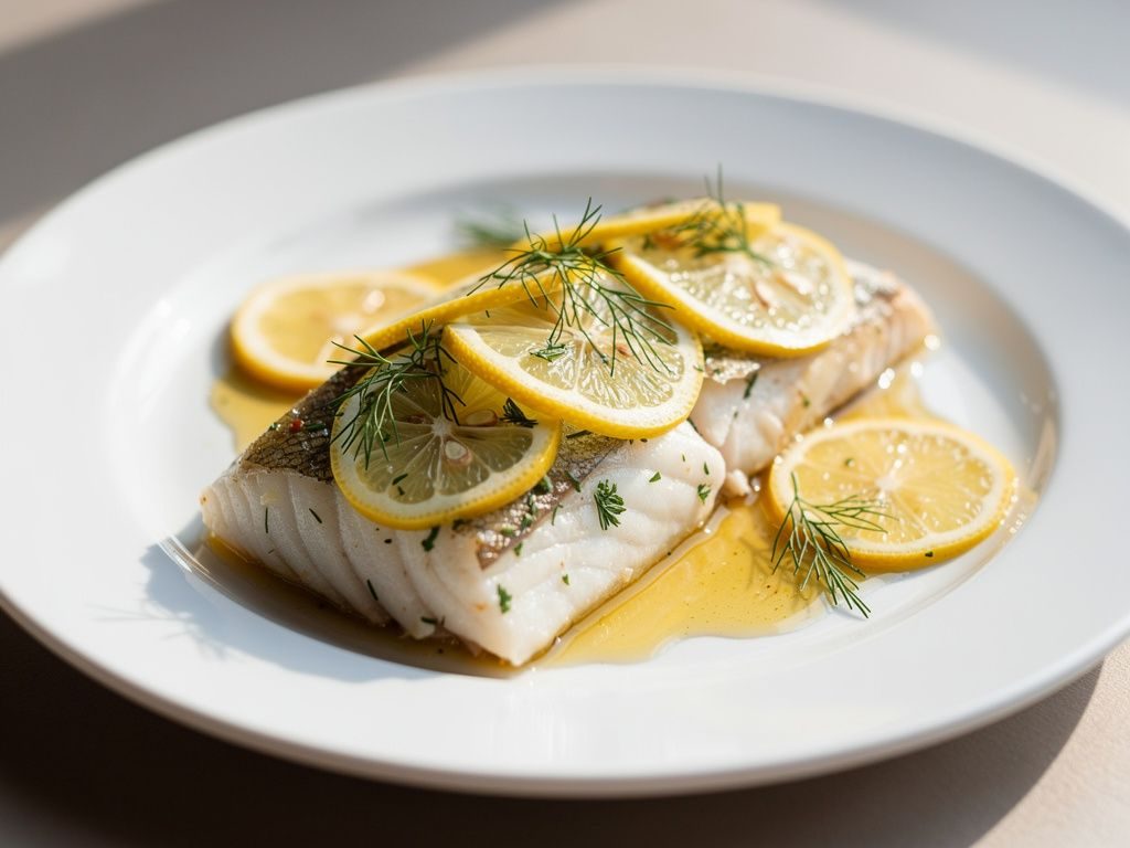 Baked Lemon Herb White Fish