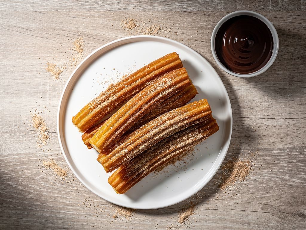 Churros with Chocolate