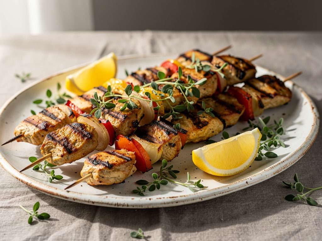 Classic Chicken Souvlaki Skewers