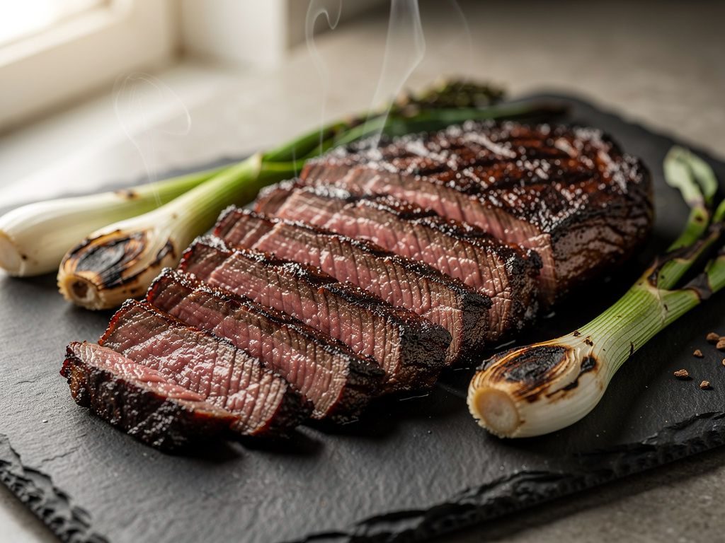 Coffee-Rubbed Grilled Sirloin