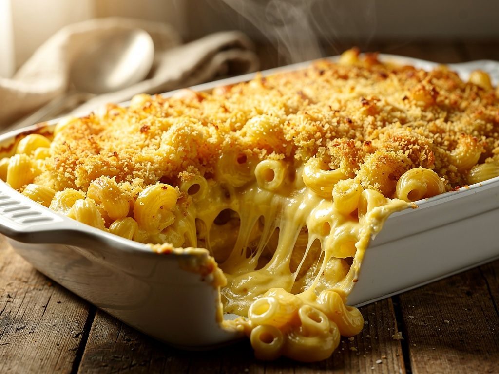 Creamy Baked Macaroni and Cheese