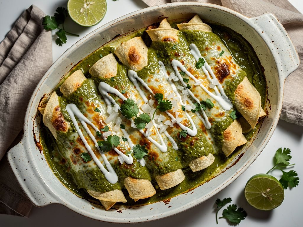 Enchiladas Verdes