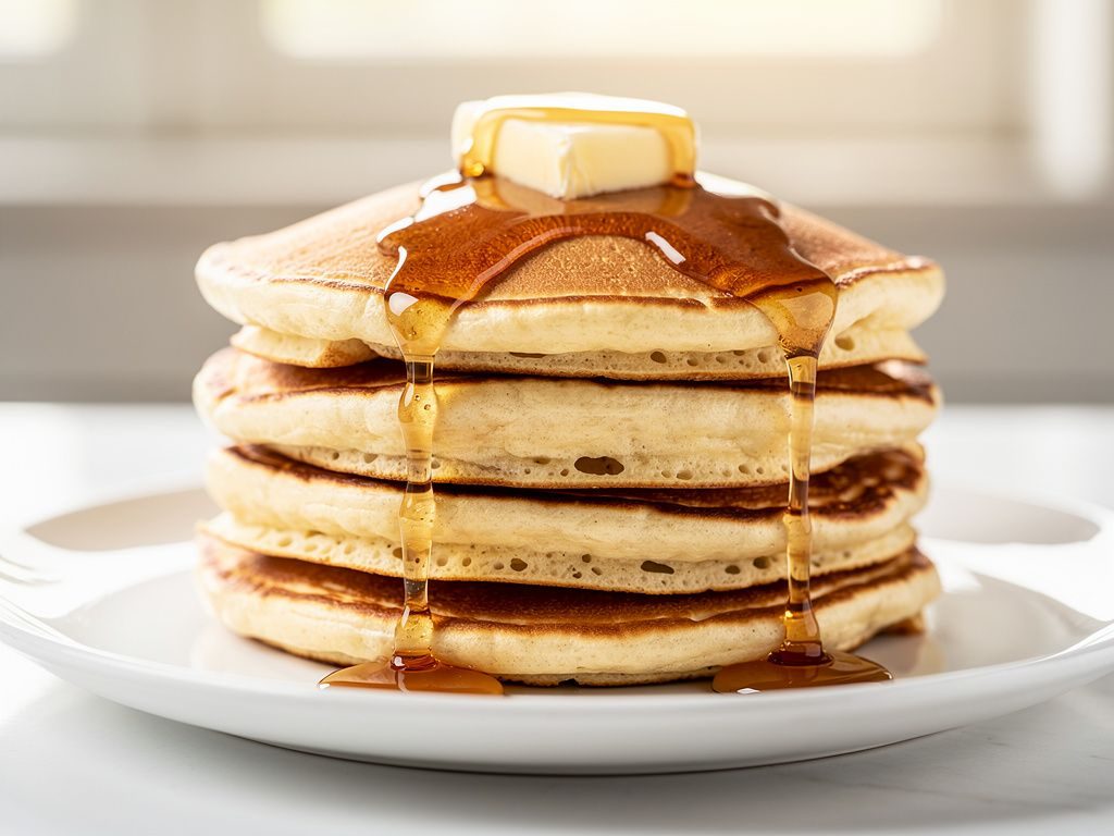 Fluffy Buttermilk Pancakes