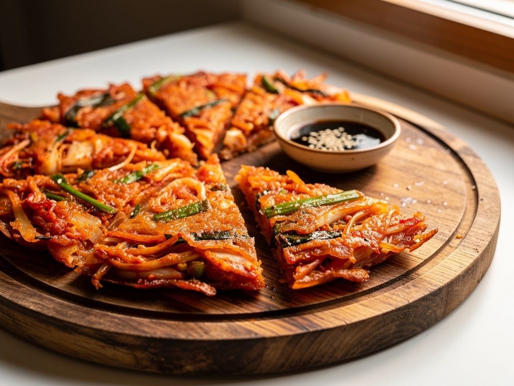 Kimchi Jeon (Kimchi Pancake)