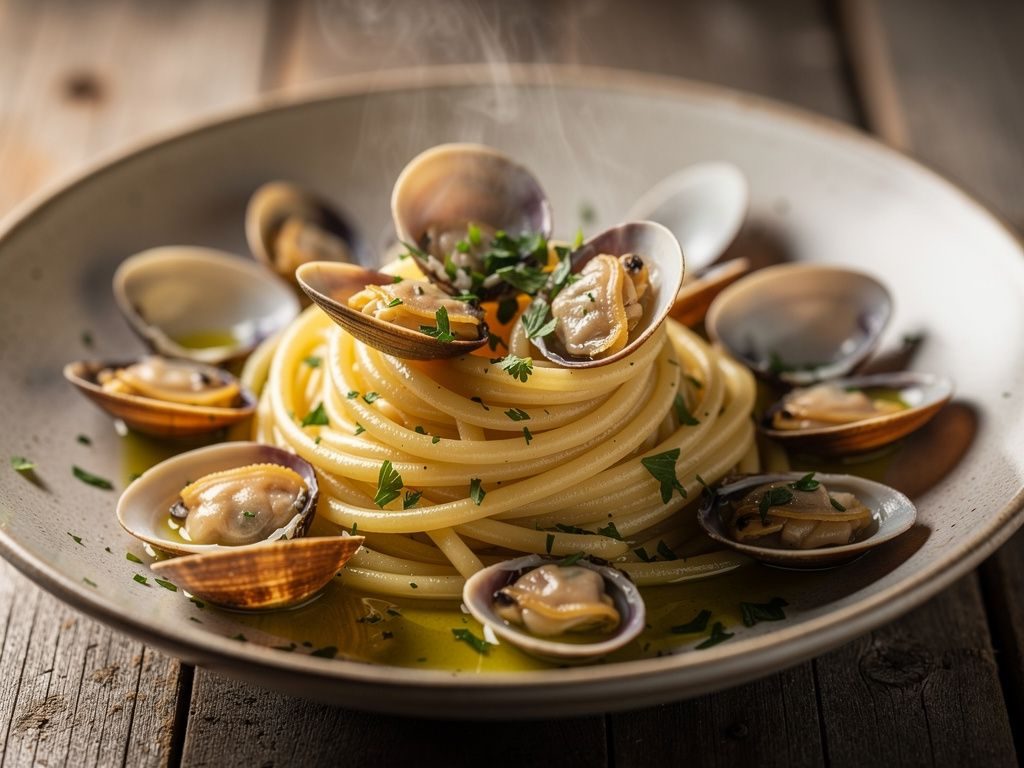 Linguine with White Clam Sauce