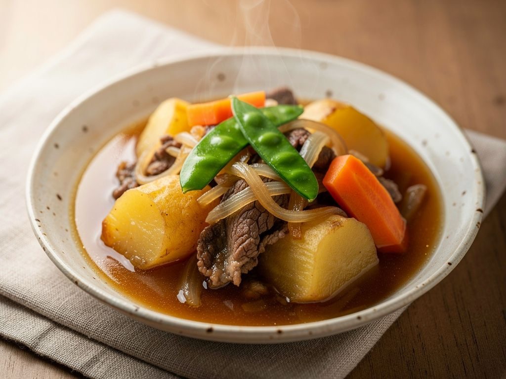 Nikujaga (Simmered Beef and Potatoes)