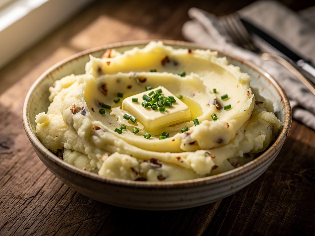 Roasted Garlic Mashed Potatoes