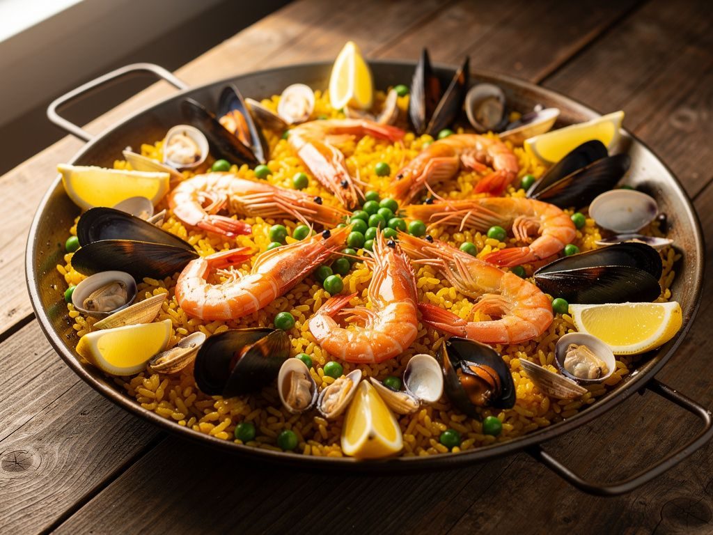 Seafood Paella