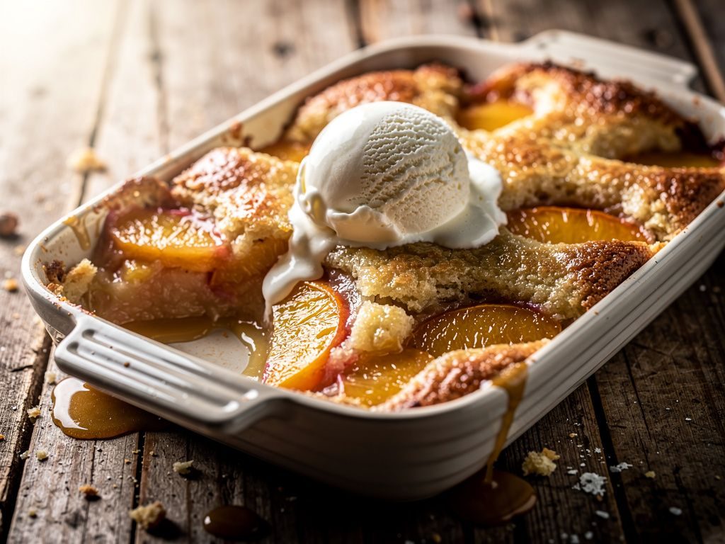Southern Peach Cobbler