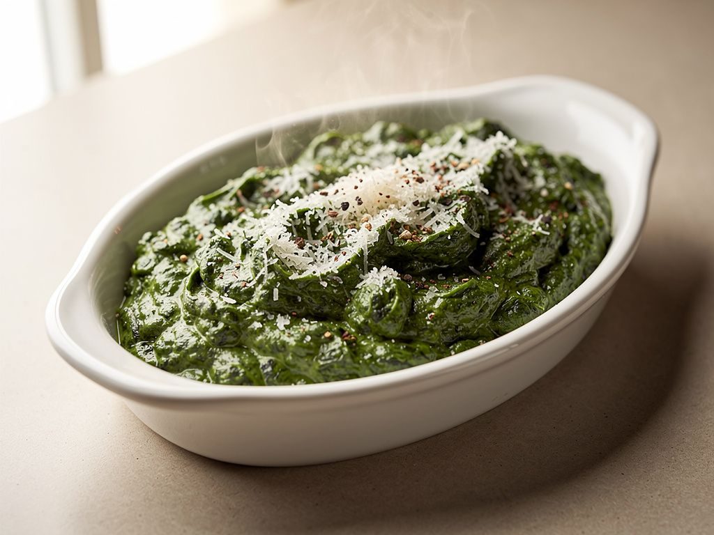 Steakhouse Creamed Spinach