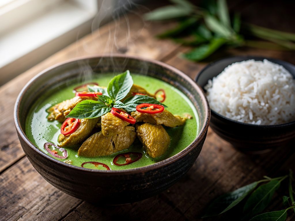 Thai Green Curry with Chicken