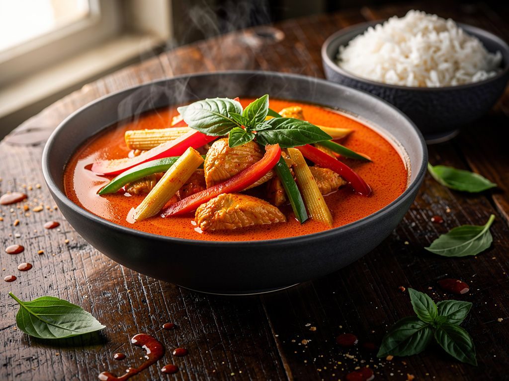 Thai Red Curry with Chicken