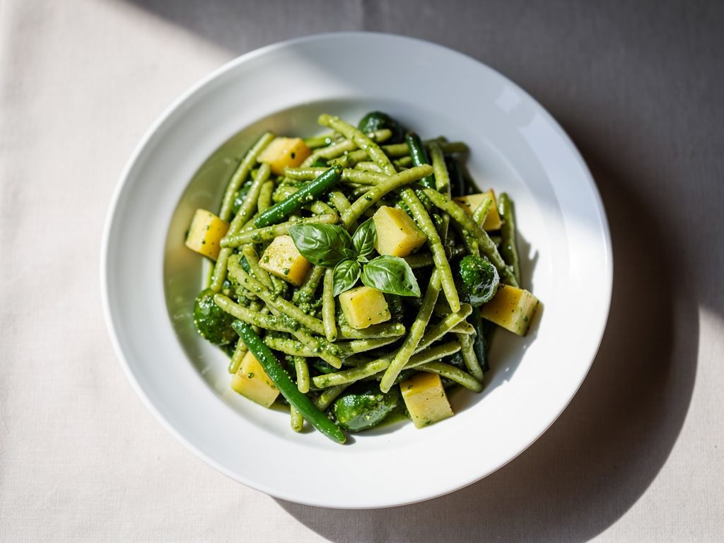 Trofie al Pesto Genovese