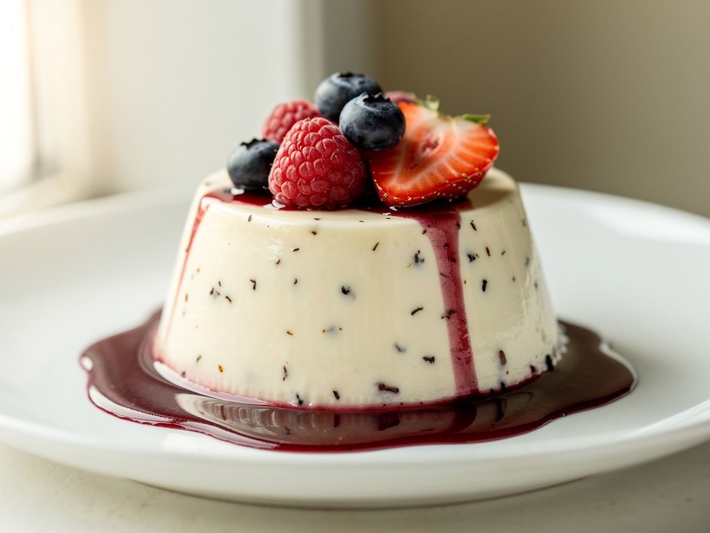 Vanilla Bean Panna Cotta