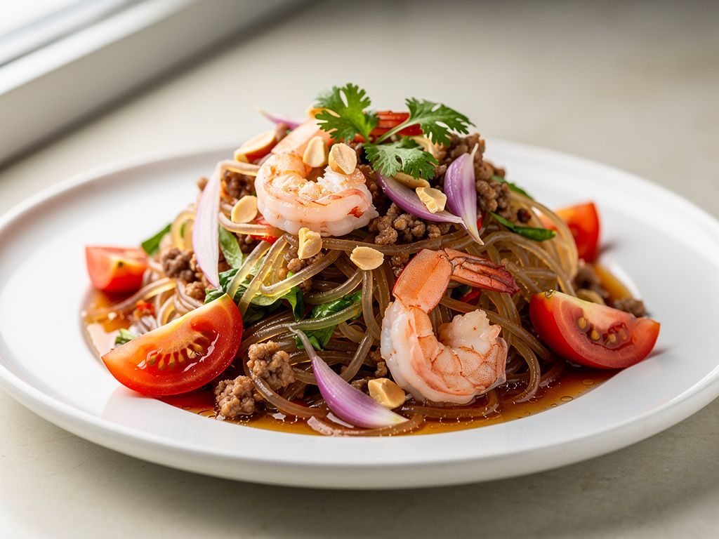 Yum Woon Sen (Glass Noodle Salad)
